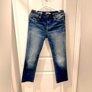 VIGOSS Stevie Crop Straight High-Rise Jeans